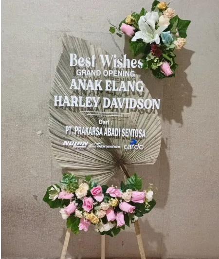 Papan Akrilik Ucapan Grand Opening Nagan Raya